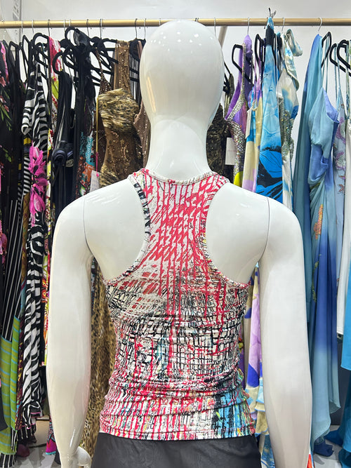 Abstract Graffiti Top
