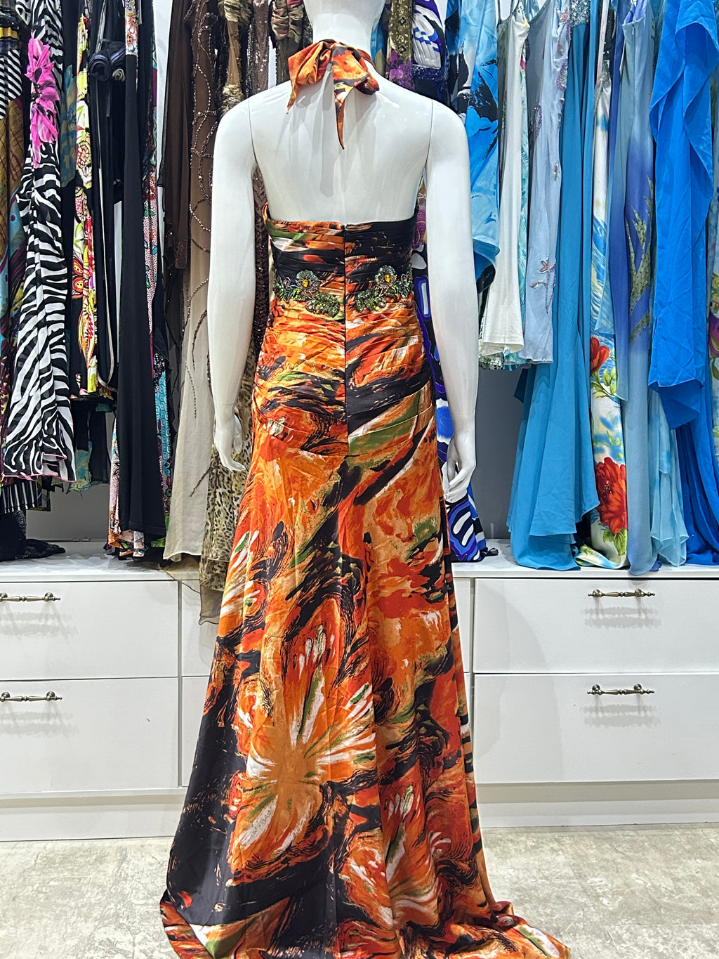 Sunset Oasis Dress
