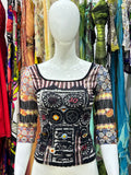 Save The Queen Tribal Top