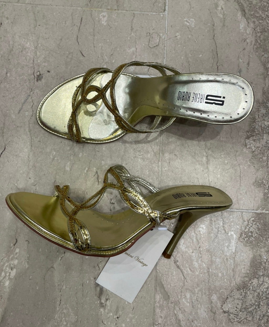 The Golden Eclipse Heels