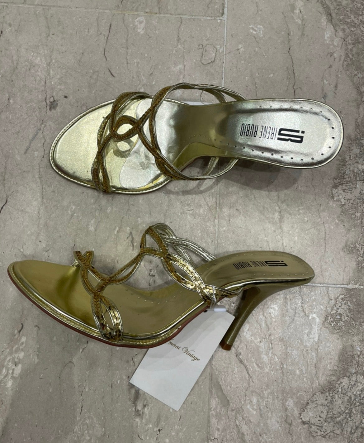 The Golden Eclipse Heels