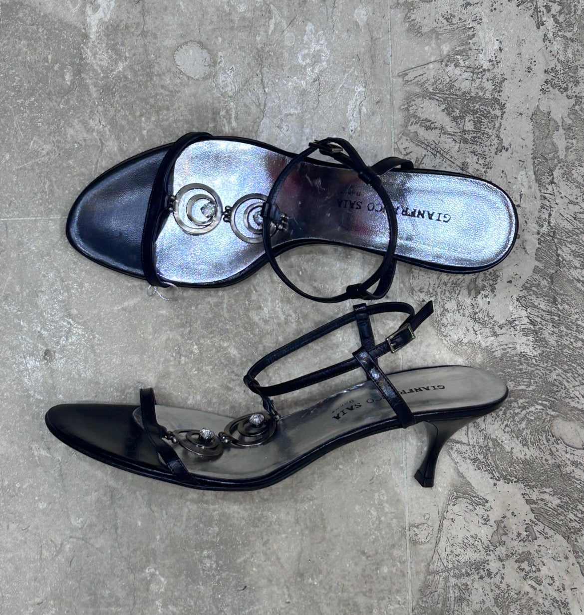 The Lunar Eclipse Vintage Heels