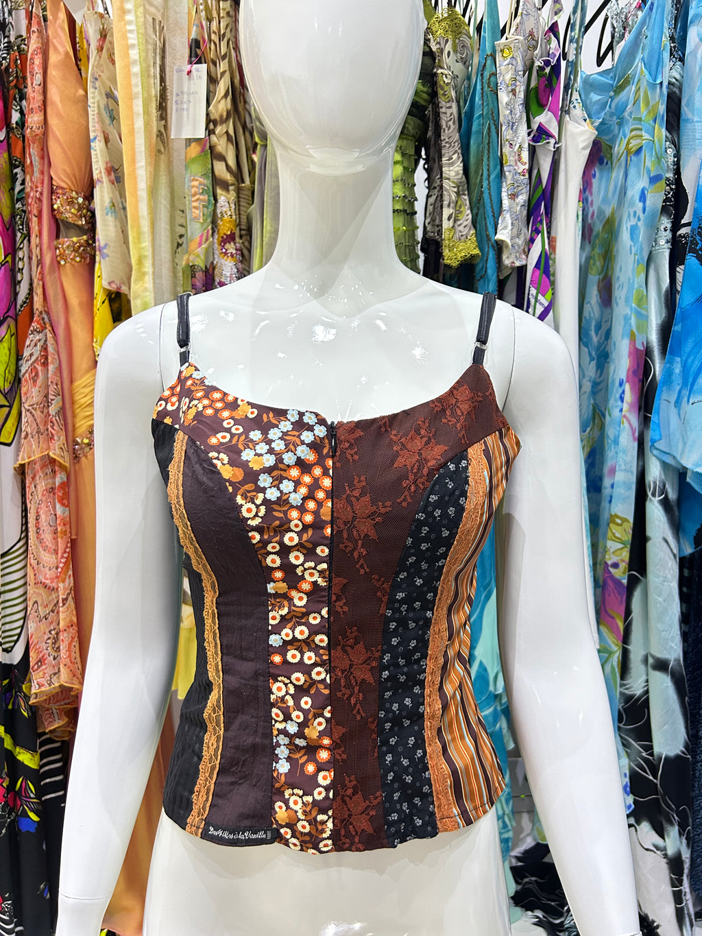 Quilt Corset Top