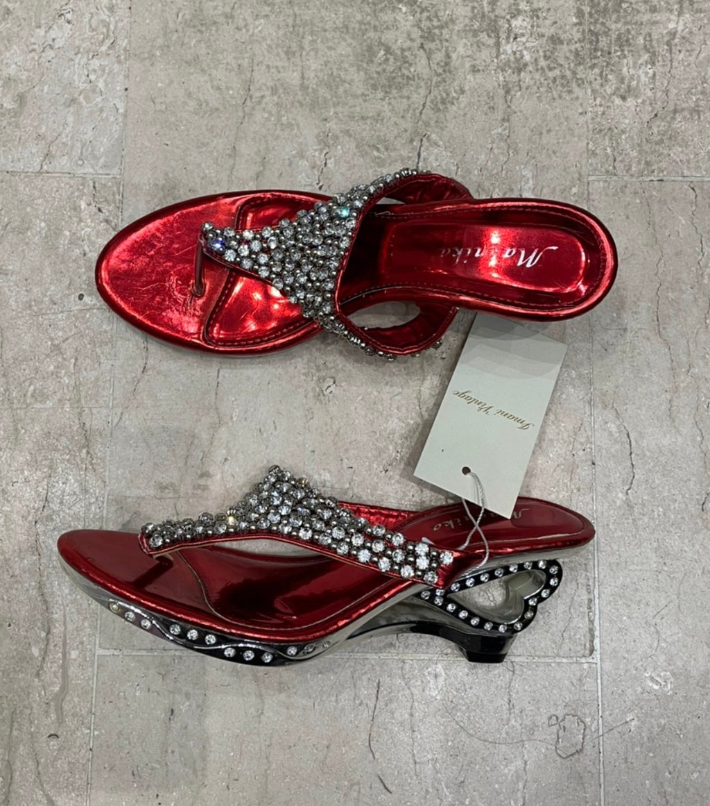 The Crimson Heart Aura Heels