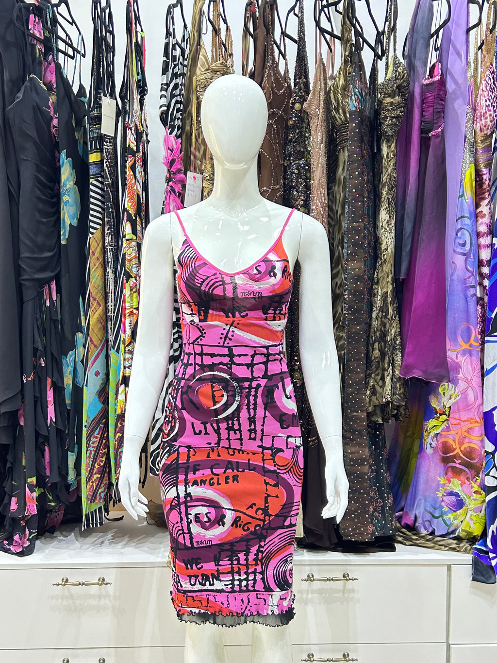 The Pink Story Vintage Dress front
