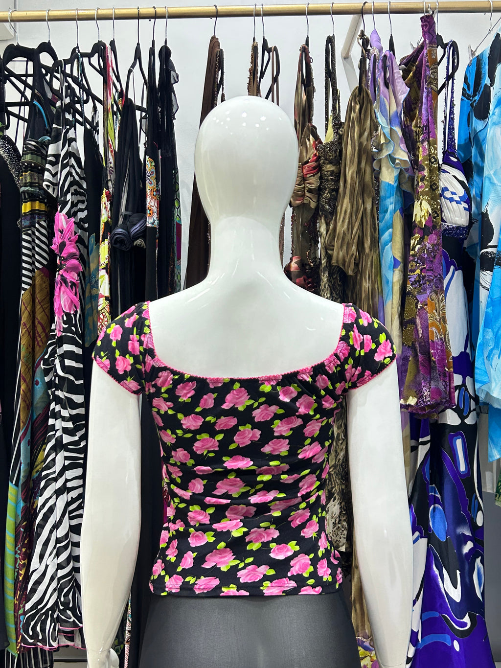 Rose Motif Top