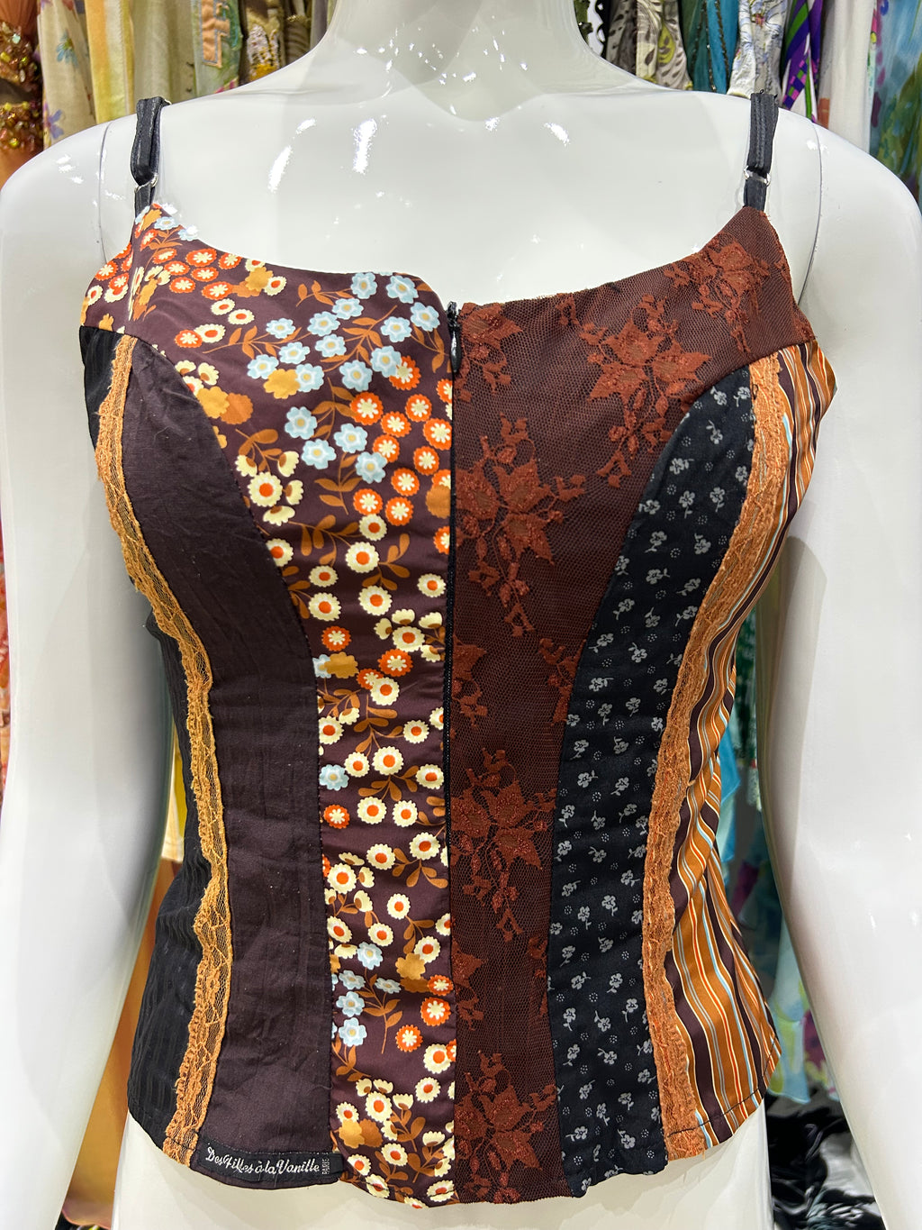 Quilt Corset Top