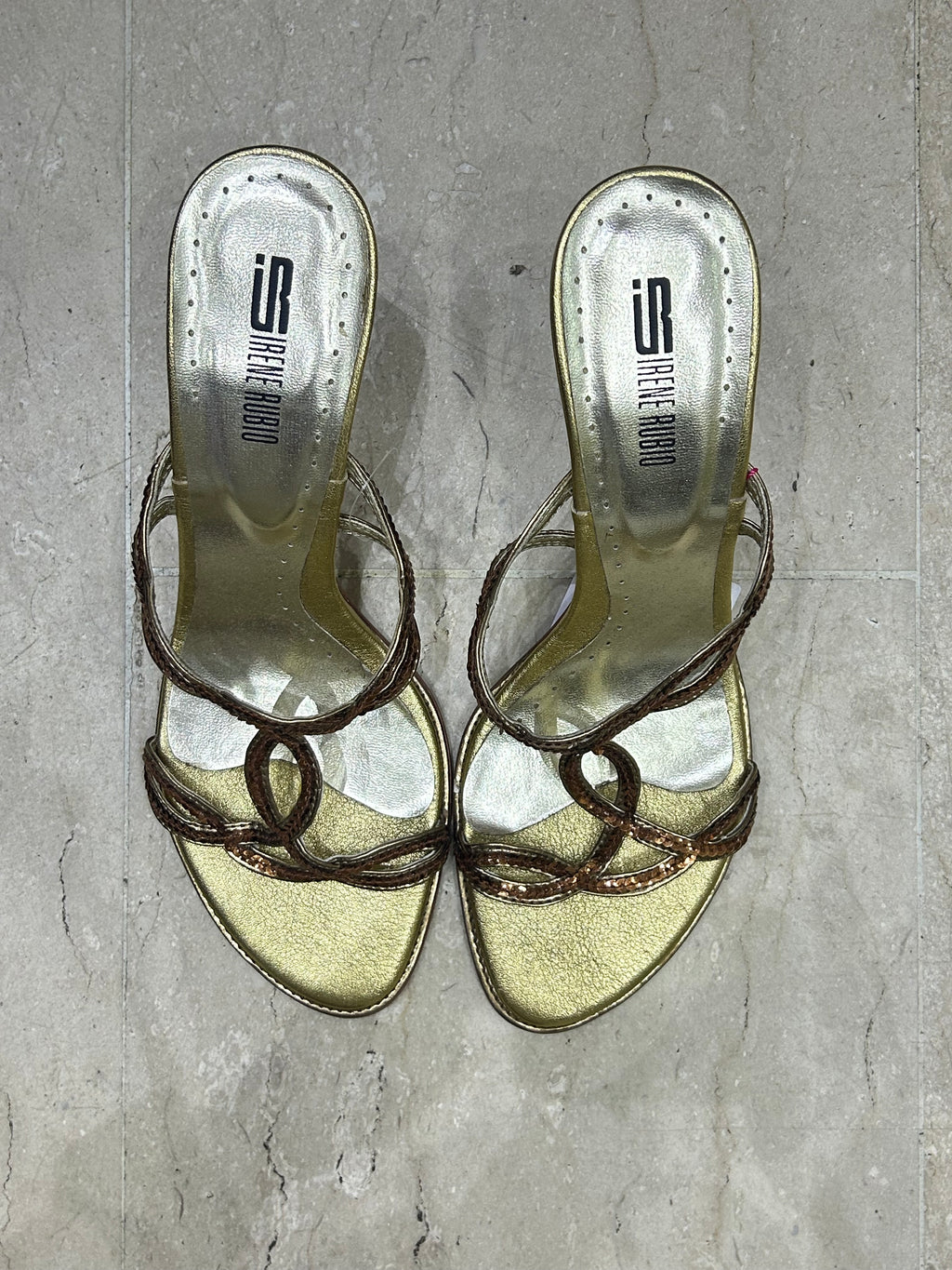 The Bronze Eclipse Vintage Heels