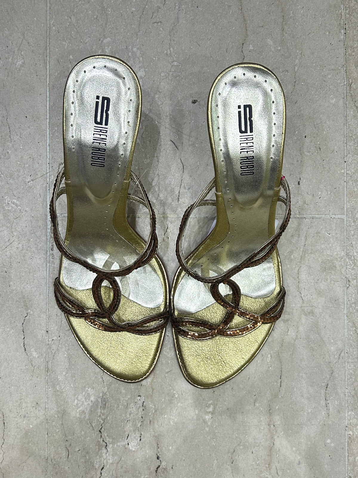 The Bronze Eclipse Vintage Heels