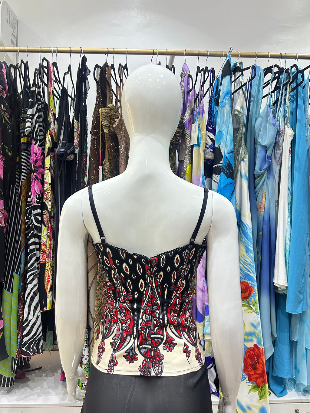 Rouge Mosaic Top