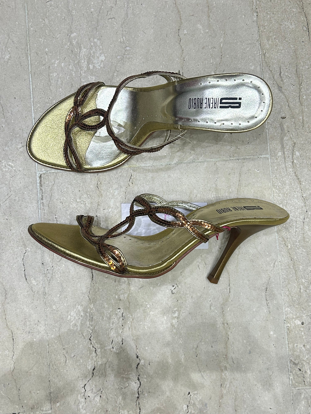 The Bronze Eclipse Vintage Heels