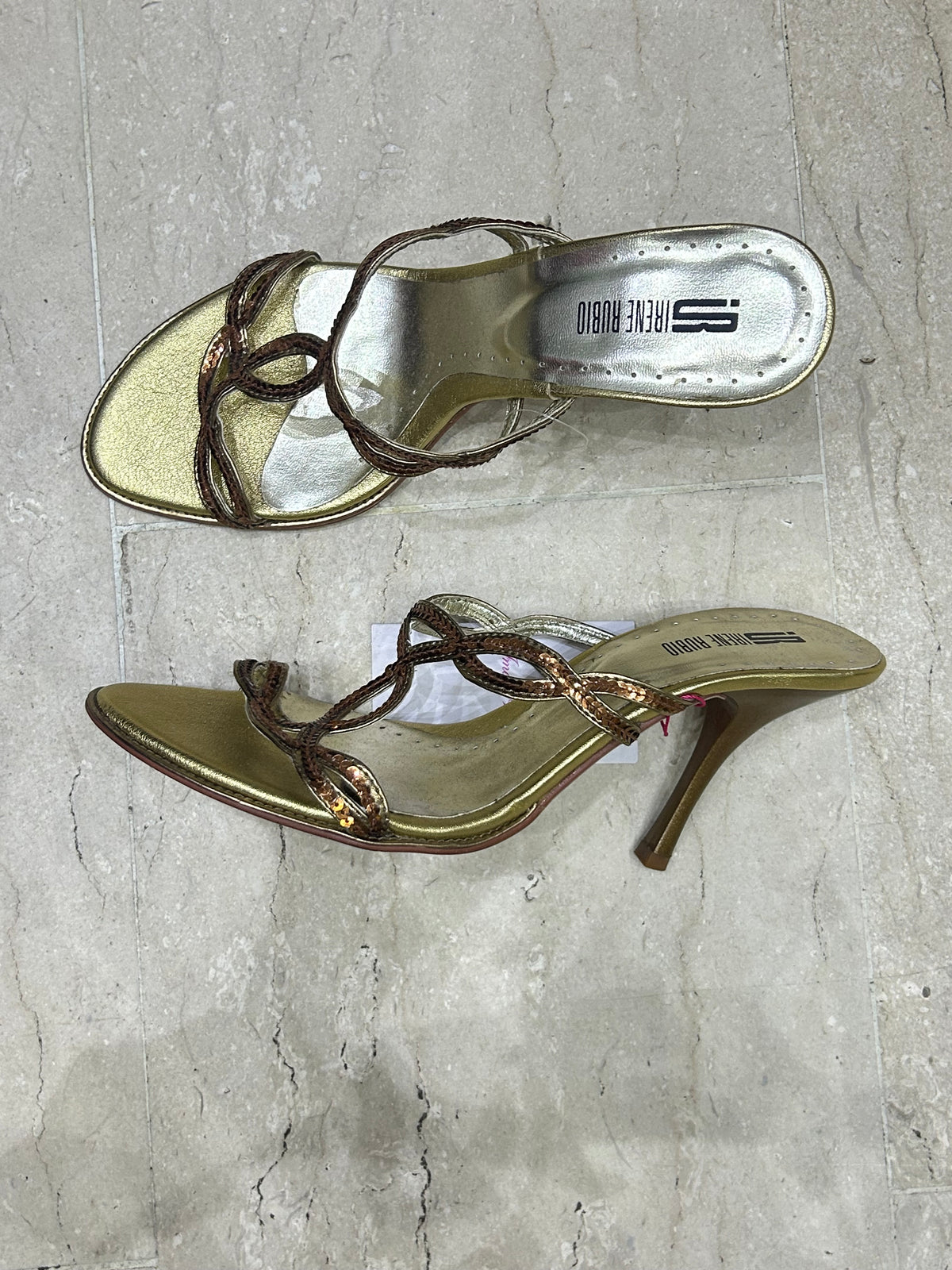 The Bronze Eclipse Vintage Heels