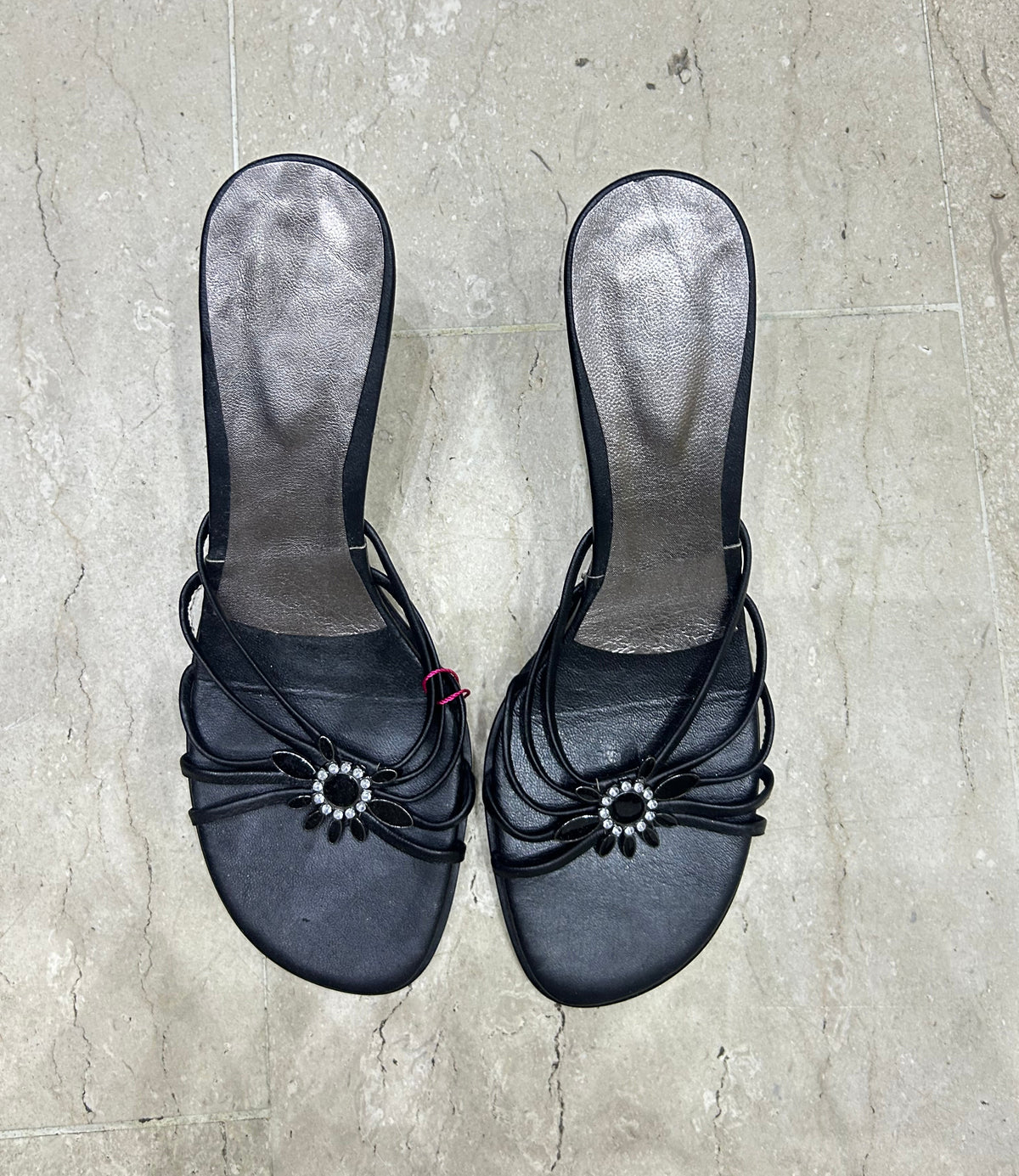 The Fleur Noir Vintage Heels