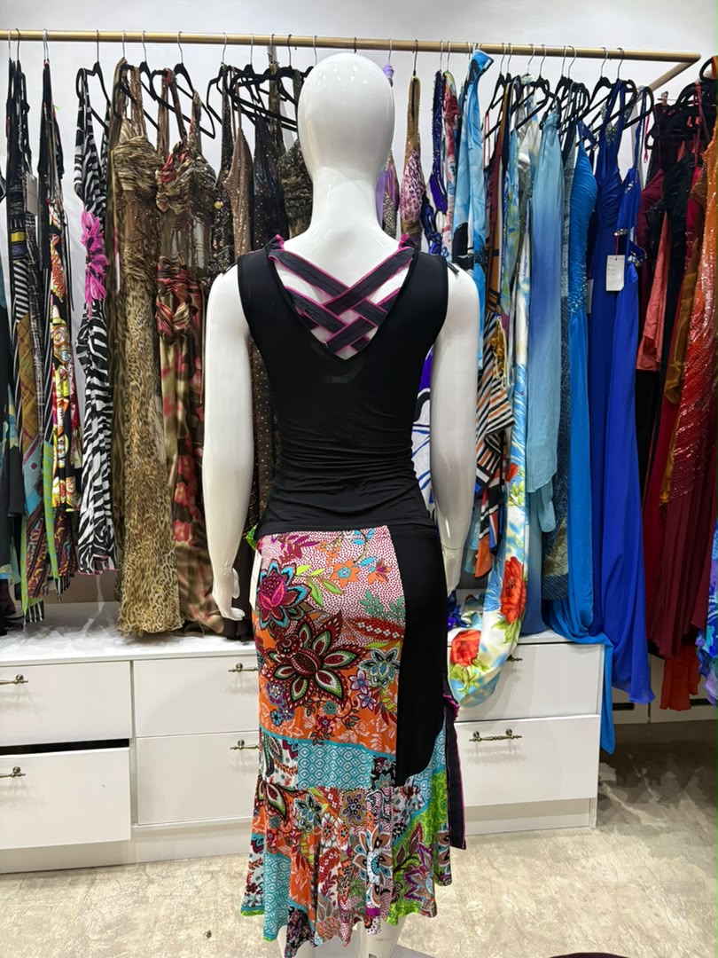 The Verdant Flux Vintage Two-Piece back