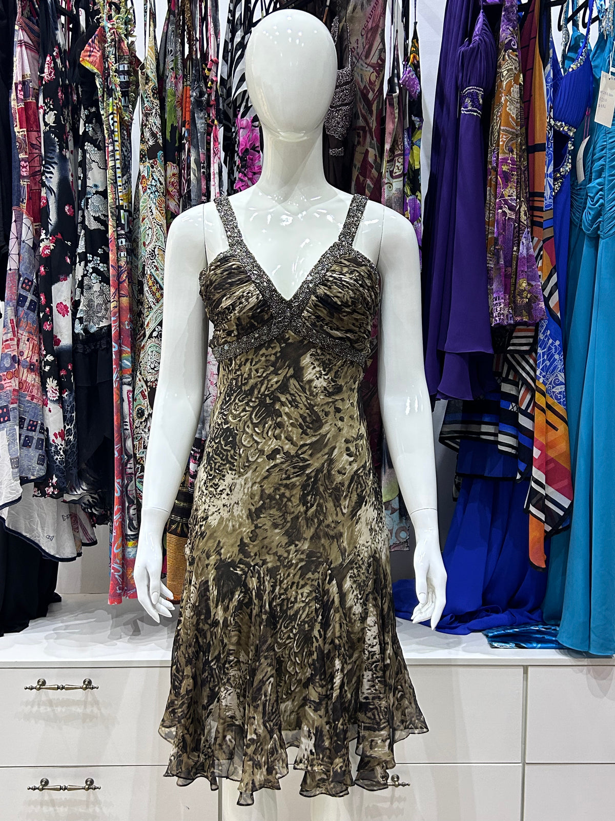 The Quiet Savannah  Dress