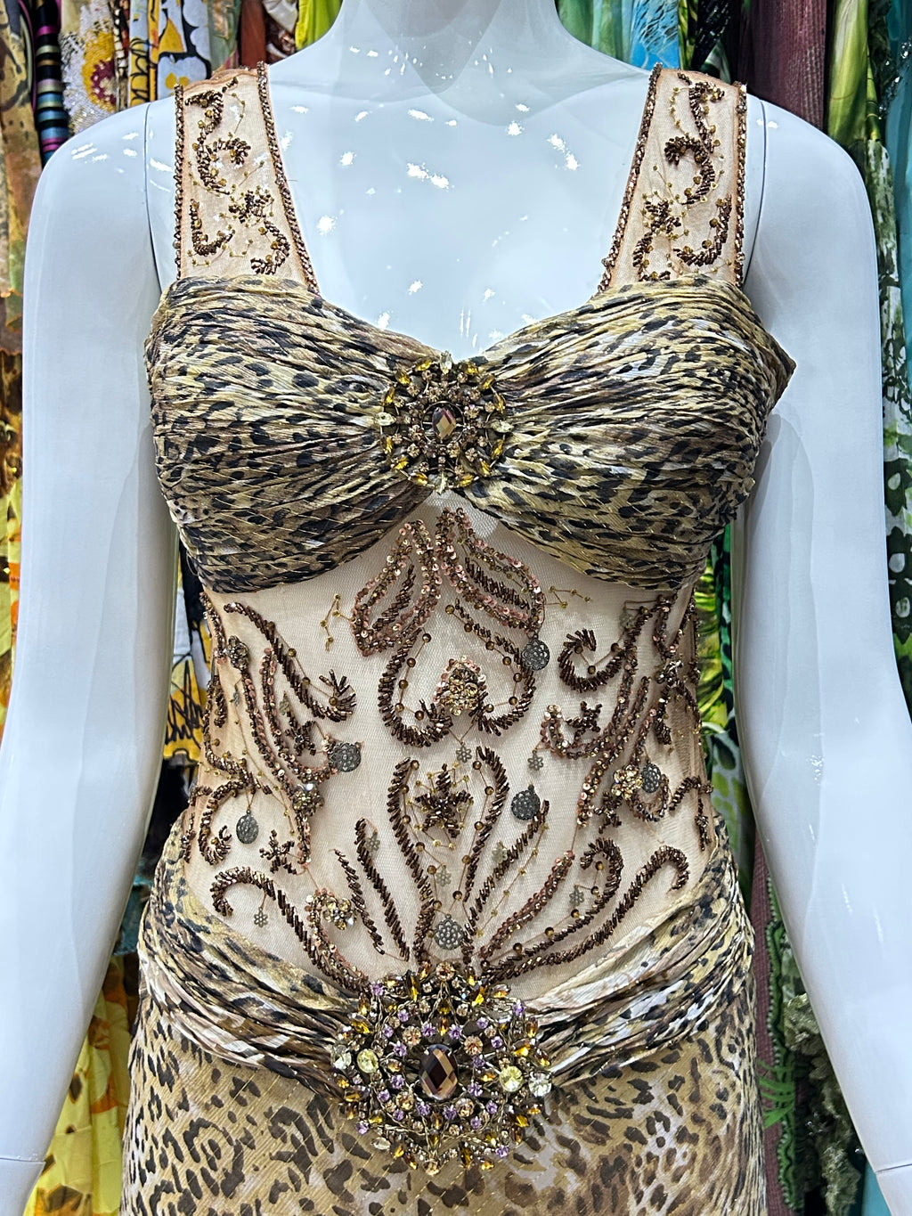 The Golden Jaguar Dress