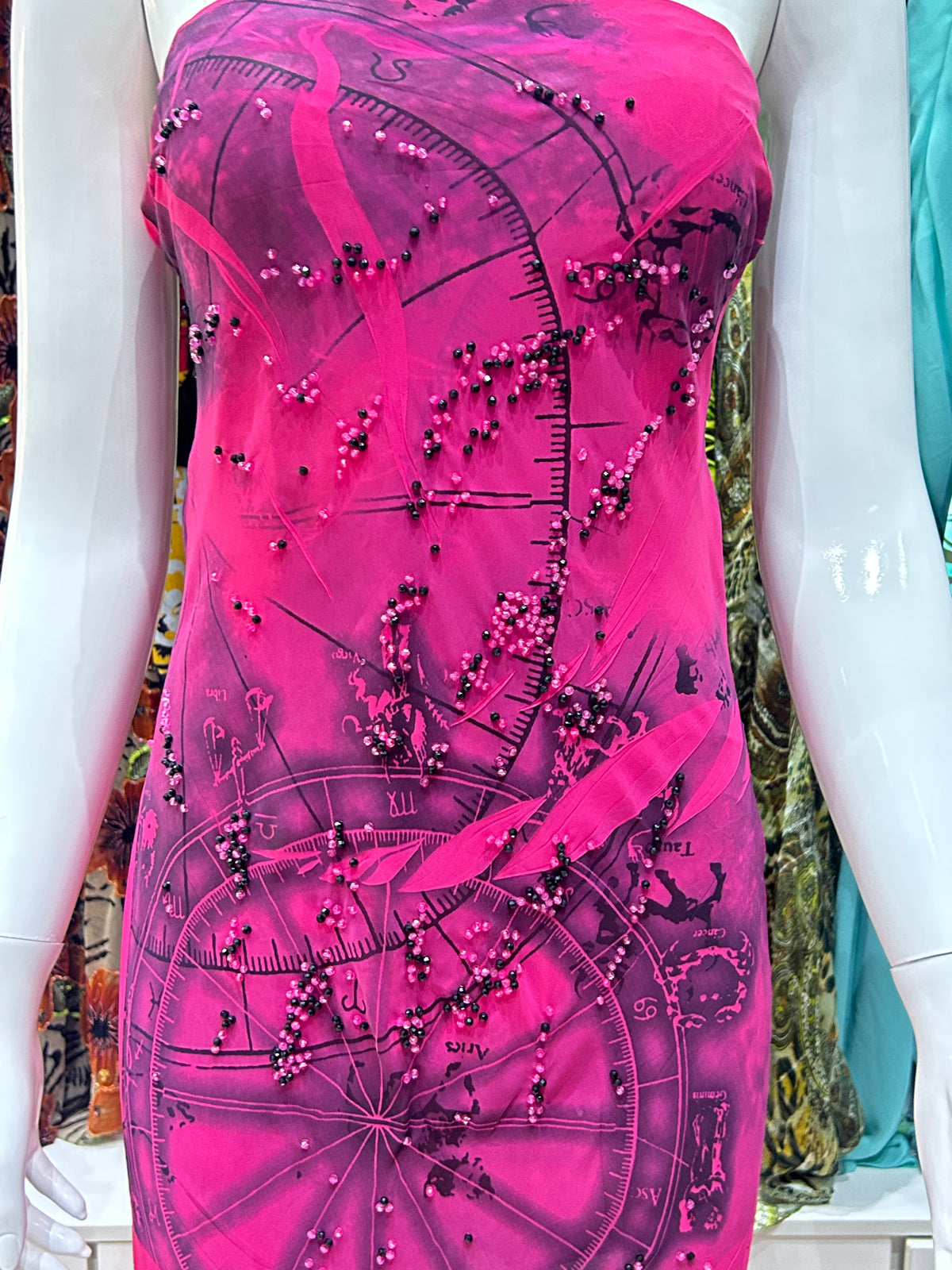 The Magenta Mermaid Dress