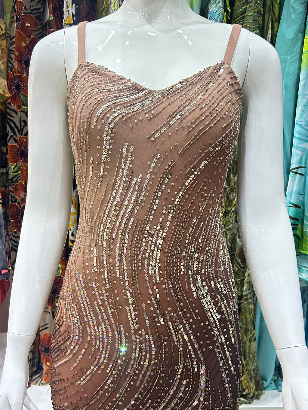 The Bronze Stardust Dress
