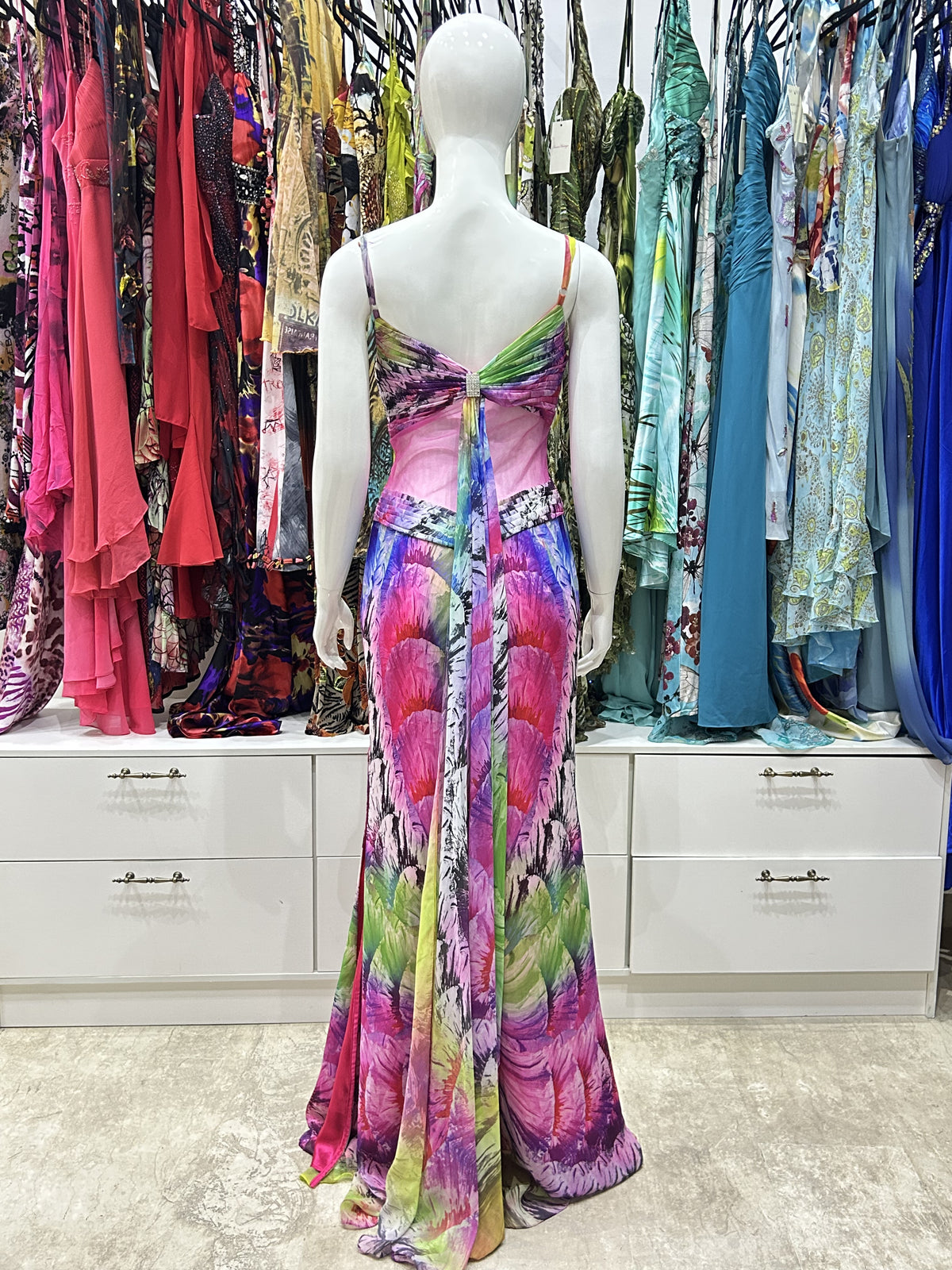 The Orchid Mirage Gown
