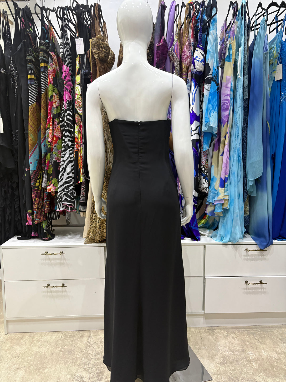 The Crystal Cascade Dress