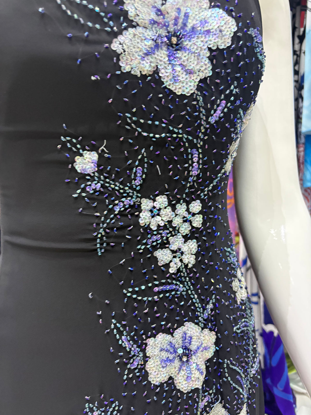 The Crystal Cascade Dress