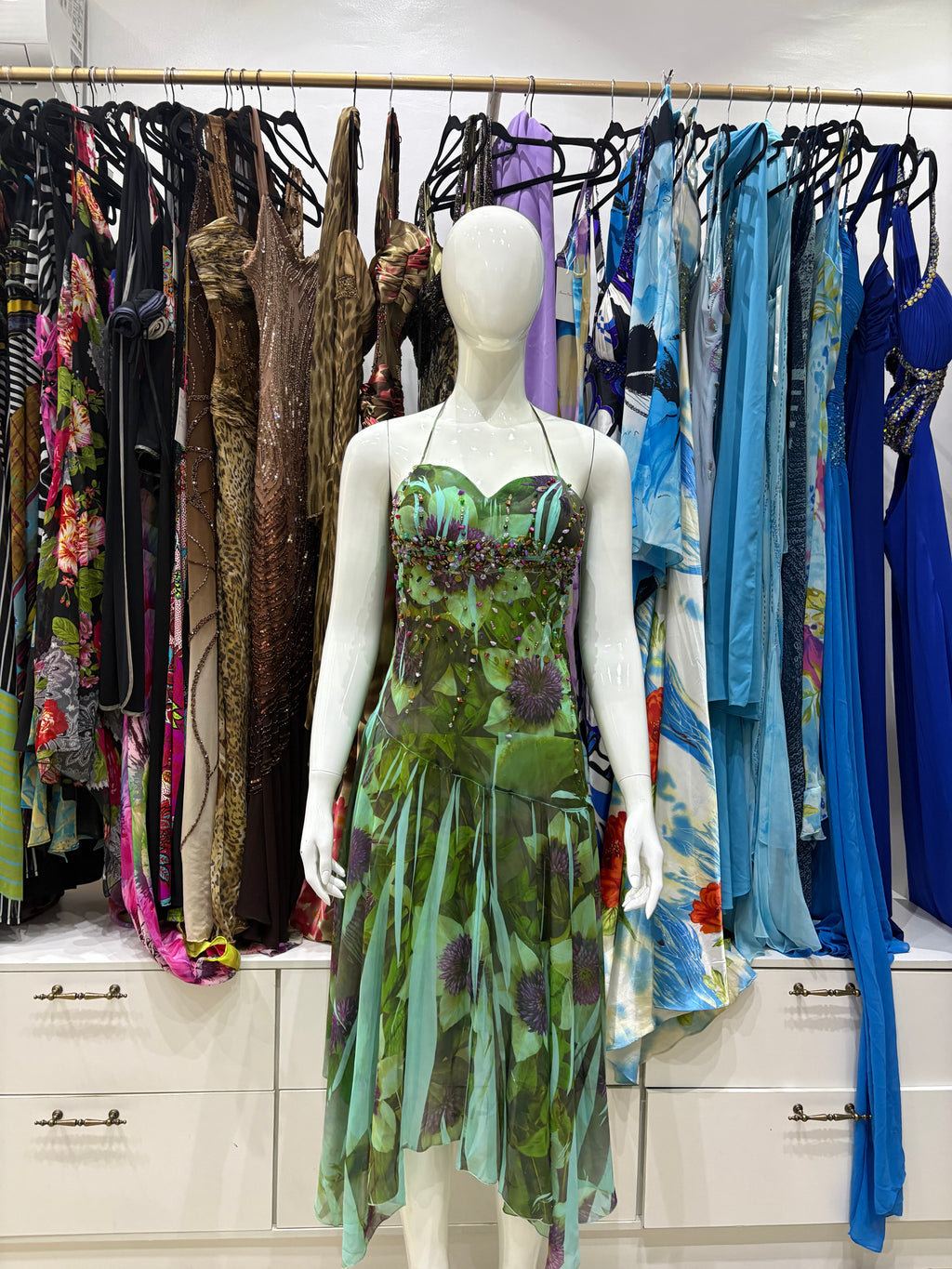Enchanted Garden Beaded Dress