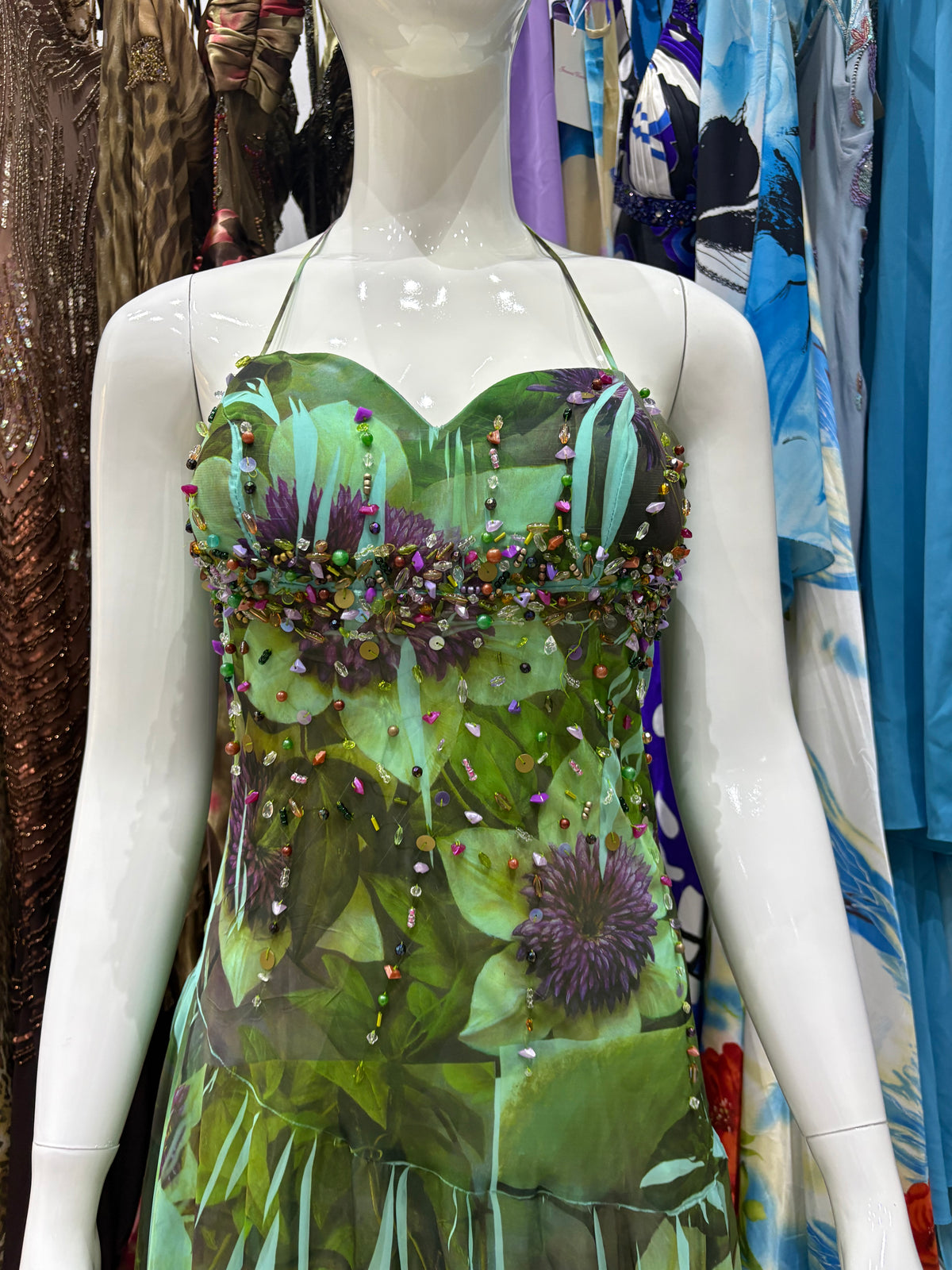 Enchanted Garden Beaded Dress