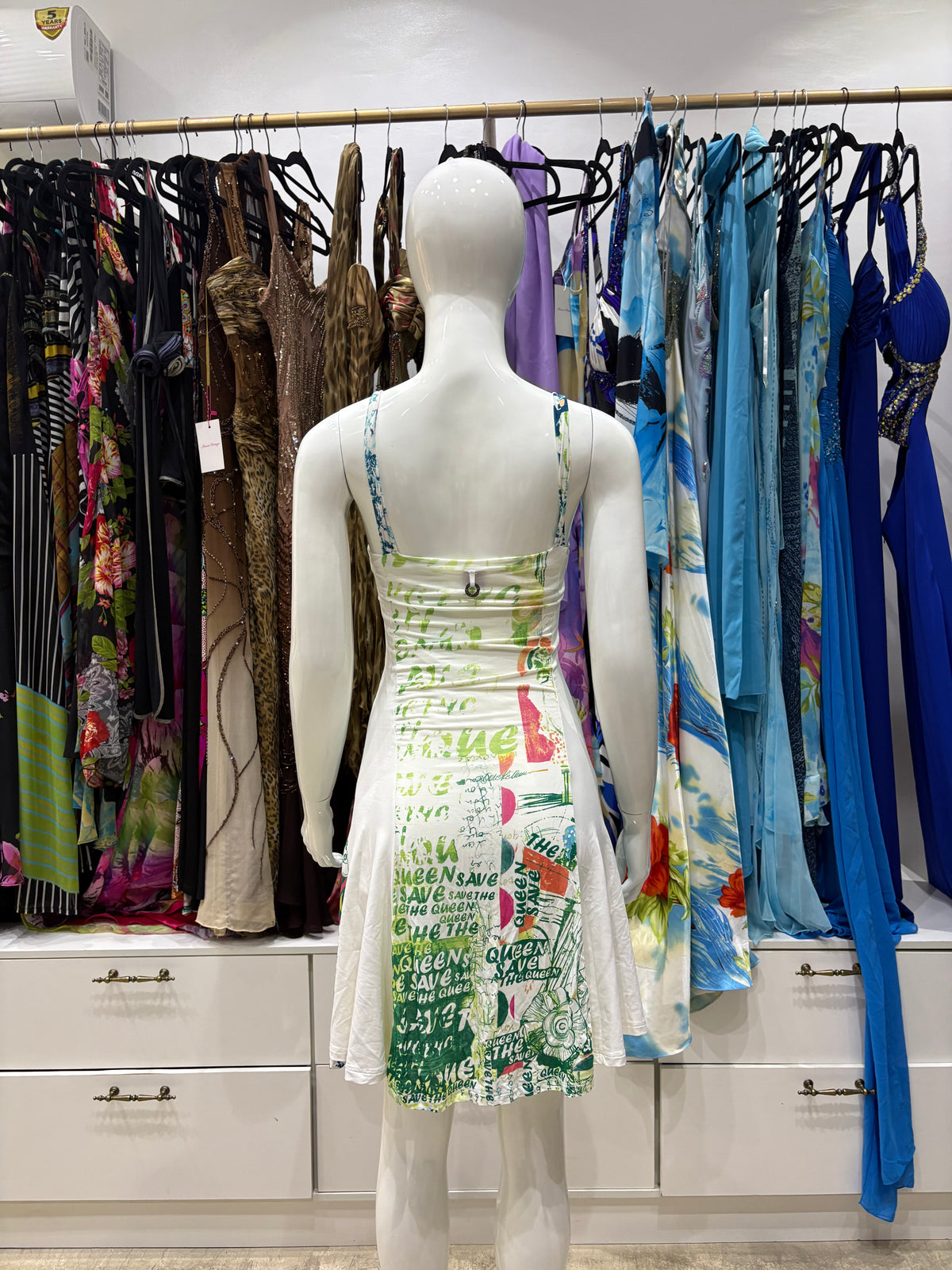 Save the Queen White Dress